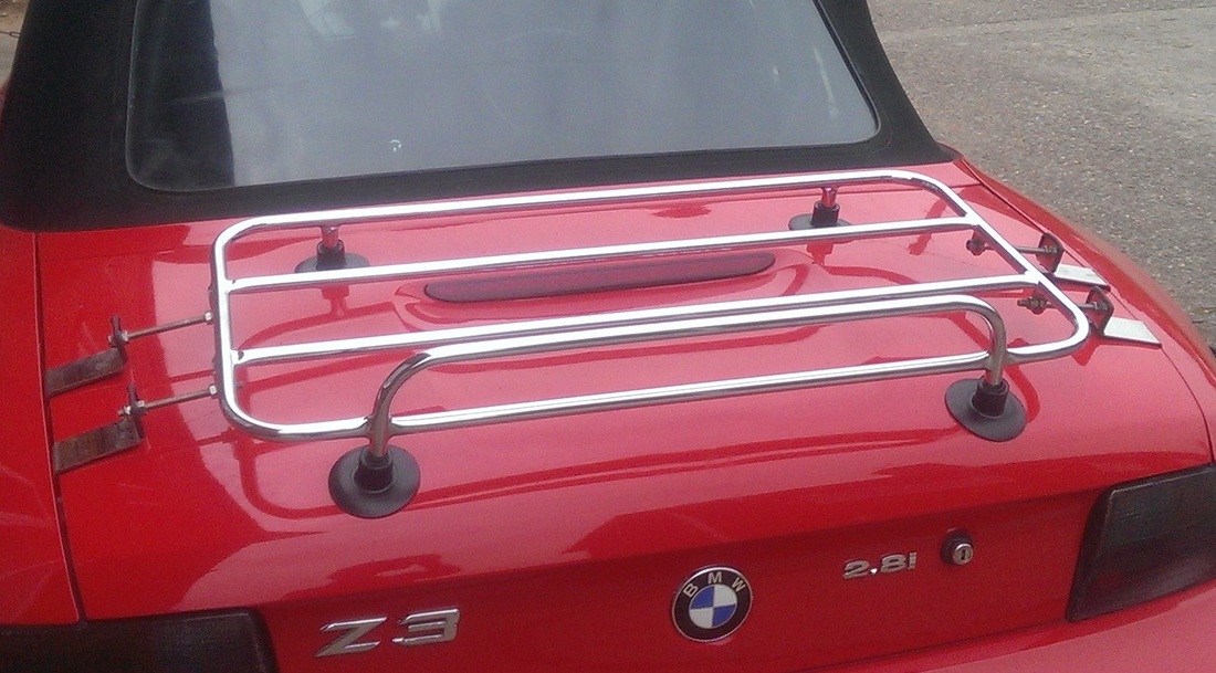 BMW removable car trunk luggage rack