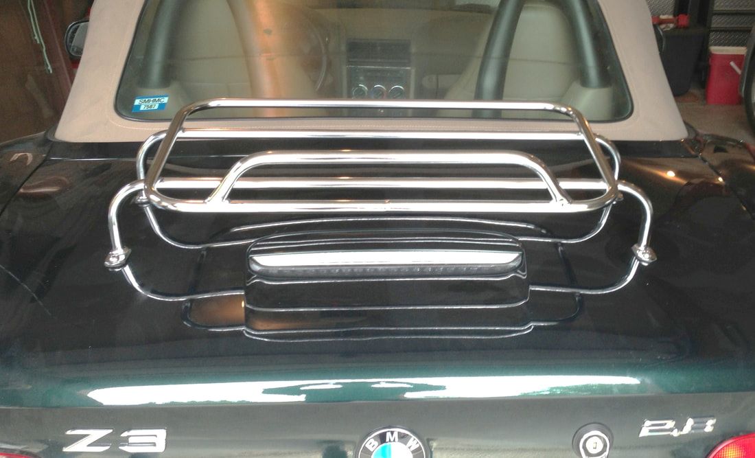 BMW Z3 car trunk luggage rack